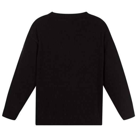 Black long sleeve sweater - Picture 1 of 4